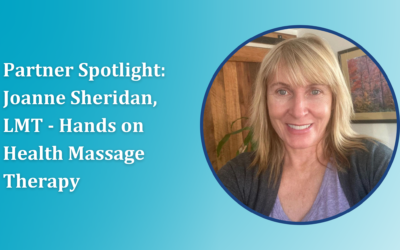 Partner Spotlight: Hands on Health Massage Therapy – Joanne Sheridan, LMT